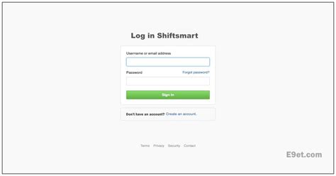 Login & Account. . Shiftsmart login